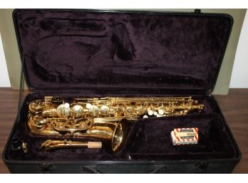 Monique Alto Saxophone Musical Instrument In Case