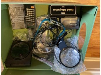 Vintage Bundle Of Office Electronics And Accessories