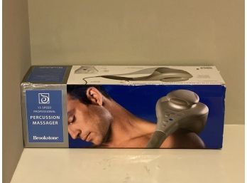 Brookstone 15-speed Percussion Electric Massager