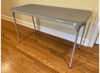 Coated Metal Folding Occasional Table