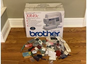 Brother XR40C 4-line Sewing Machine And Accessory Bundle