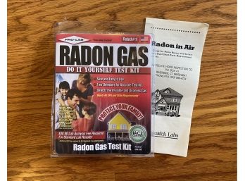 Radon Gas Home Testing Kit