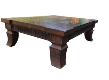 Very Large And Heavy Exotic Wood Coffee Table, Purchased From Furniture Barn, Cheshire - Henredon? 60 X 48