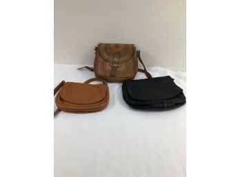 Lot Of 3 Vintage Handbags
