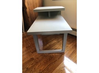 Mid Century Grey End Table