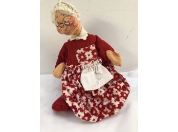 Vintage Analee Mrs. Clause (mobility Doll)