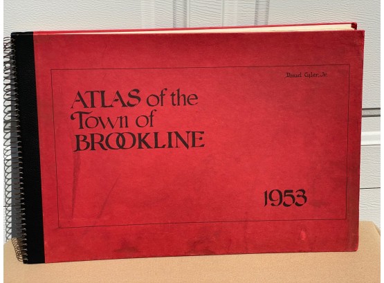 Atlas Of The Town Of Brookline