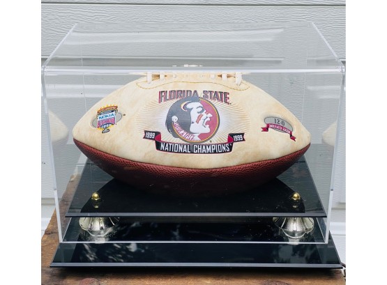 Florida State Championship Football In Case