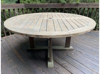 Awesome Outdoor Genuine Teak Table By Gloster