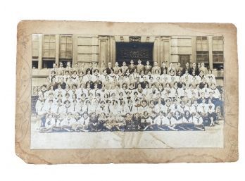 Antique Photo From NY PS 122 Class Of 1927