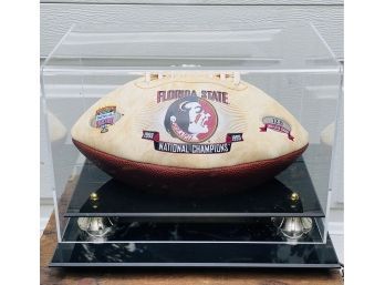 Florida State Championship Football In Case