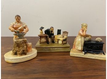 Group Of Vintage Sebastian Miniature Figurines Designed By Prescott Baston #1