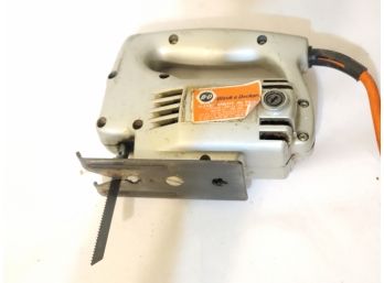 Vintage Black & Decker Electric Utility Jig Saw - Model U-153