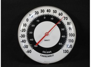Original 12' Jumbo Dial Thermometer By The Ohio Thermometer Co.