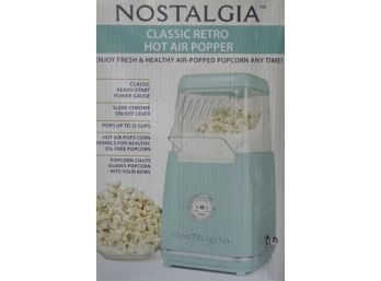 Nostalgia Retro Hot Air Popcorn Popper