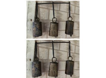 Pair Of Naturally Weathered Windchimes