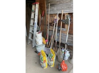 Ladder, Tools & Garden Supply Items