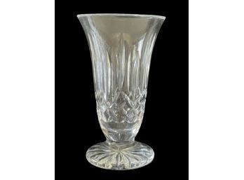 Crystal Fluted Vase