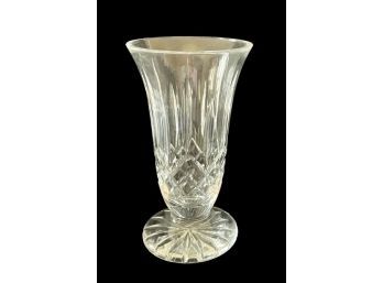 Fluted Crystal Vase