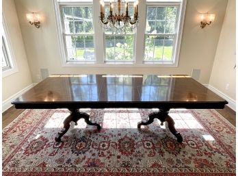 Thomasville Large Dining Table With Single Leaf