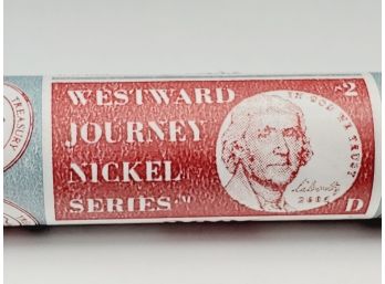 2006 Back To Monticello Westward Journey D Nickel Roll(Uncirculated)