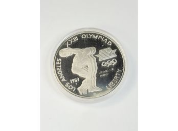 1983 Silver Olympic Games Commemorative Dollar Proof