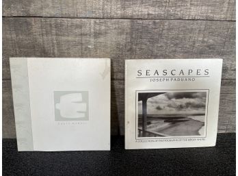 Sea Scapes And Signed Edwin Gamble Book Lot