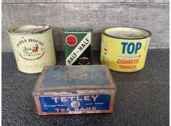 Collection Of Tins