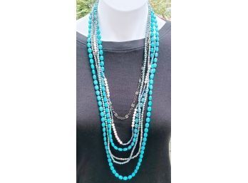 Shades Of Blue Necklaces