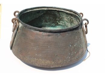 Antique Hand Made Copper Bowl