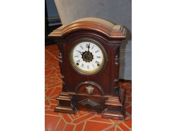 Antique Mahogany Clock