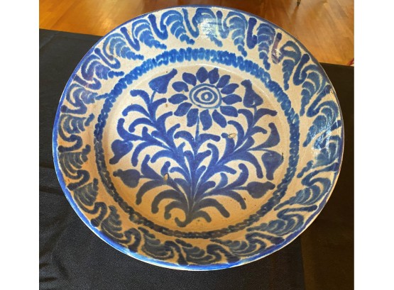 An Antique Hand Decorated Ceramic Bowl