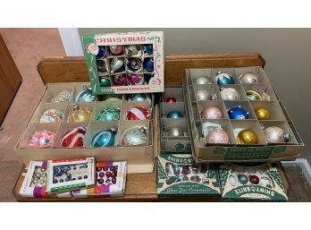 Vintage Christmas Ornaments - Woolworth's, Montgomery Ward Etc.
