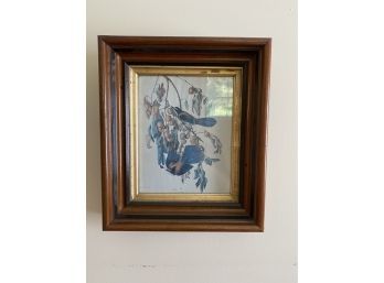 An Antique Frame, Florida Jay Plate 89  Print