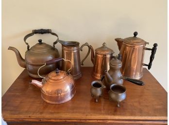 Groups Of Vintage   Tea Kettle, Coffee Pot And More -  Rochester, Rome Co. Etc.
