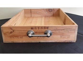 Meyney Wine Crate Made As  Serving Tray