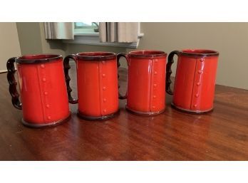 Vintage Santa Claus  Coat Mugs