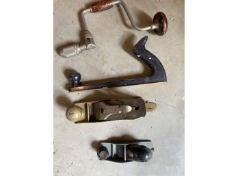 Group Of Hand Tools - SKIL File, Stanley Plane, Etc