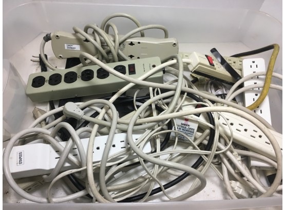 Tub Load Of Electrical Distributors, Surge  Protector And More.