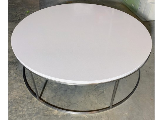 CB2 Marble Top Coffee Table