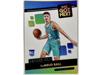LaMelo Ball RC - 2021 Panini NBA Hoops 'We Got Next' Rookie Insert