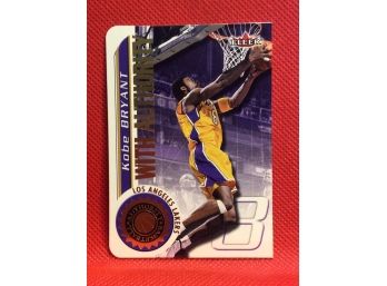 2000-01 Fleer Kobe Bryant With Authority Insert Card /999