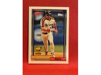 1992 Topps Jeff Bagwell All-Star Rookie Second Year Card
