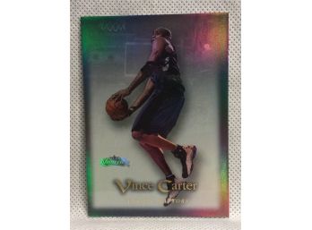 2000-01 Fleer Showcase Vince Carter Card