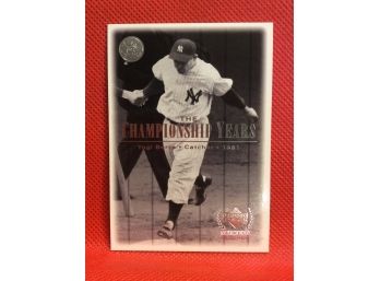 2000 Upper Deck Yankee Legends Yogi Berra Card #79