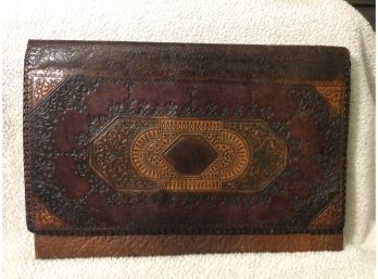 Vintage Leather Satchel, Document Holder