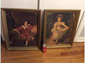 2 Vintage Framed Paintings