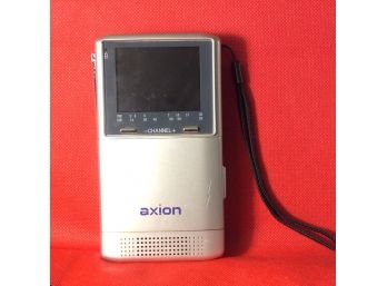 Vintage Axion Portable Pocket TV