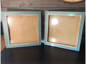 Pair Of Shadow Box Display Cases
