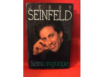 Jerry Seinfeld Sein Language Hardcover Book